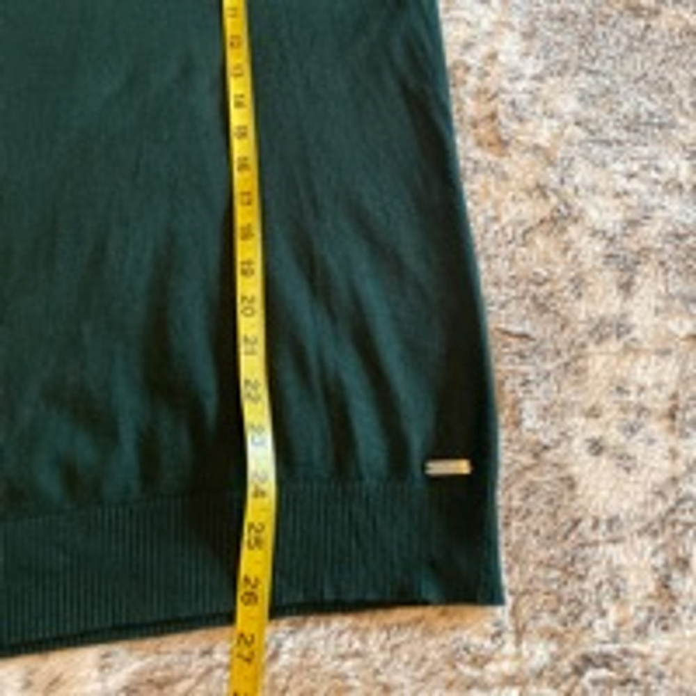Womens Calvin Klein Green Turtleneck Sweater Size L - Picture 6 of 6